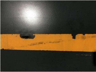 超耐磨聚氨酯面漆上劃線附著力問題 超耐磨聚氨酯面漆上劃線附著力問題