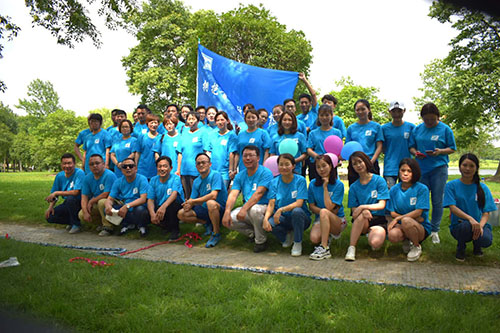 上海博歌-佘山團康活動留影